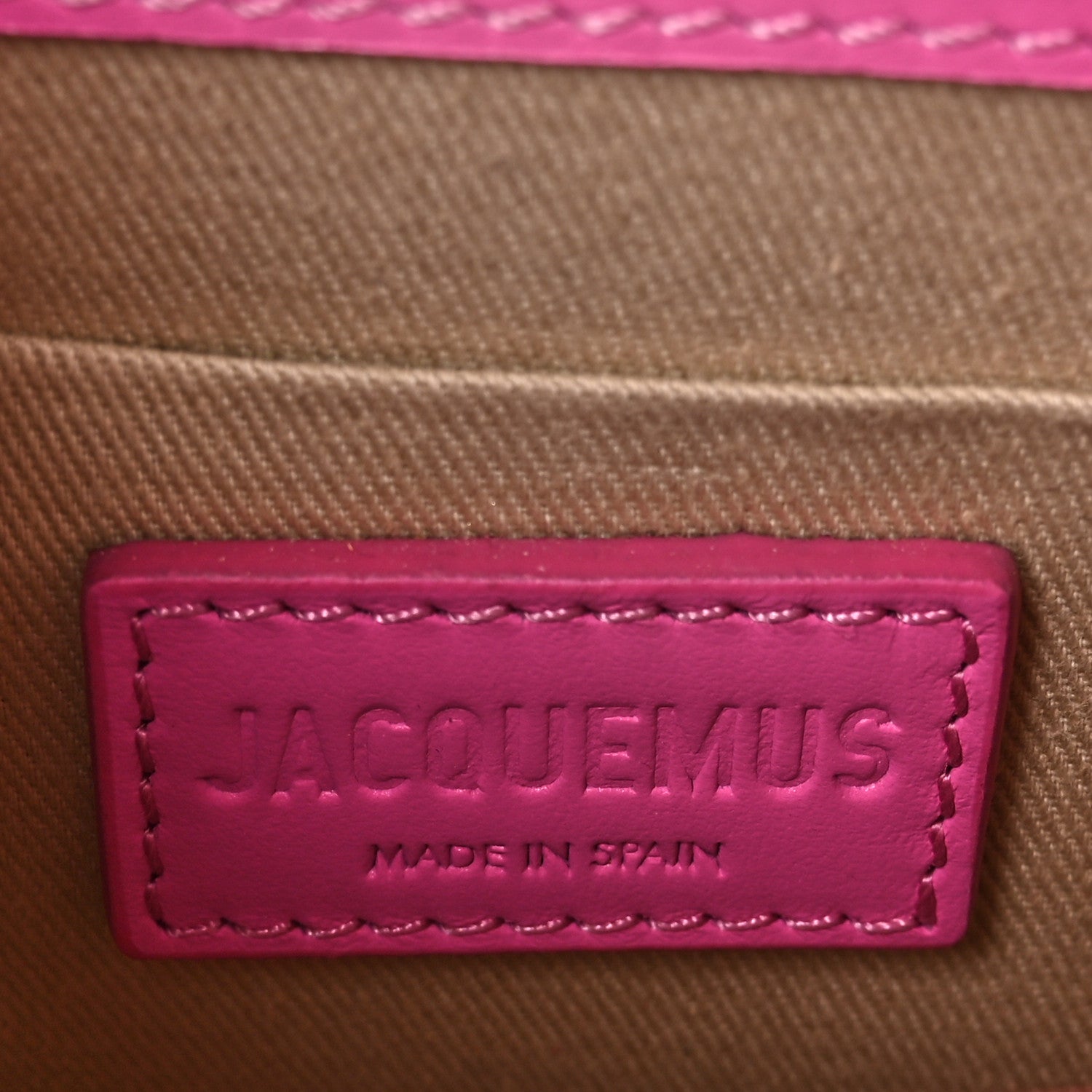 Jacquemus Smooth Calfskin Le Chiquito Noeud Pink 6 of 9