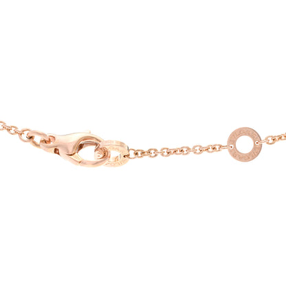 Bulgari 18K Rose Gold Diamond BVLGARI BVLGARI Link Pendant Necklace 4 of 5