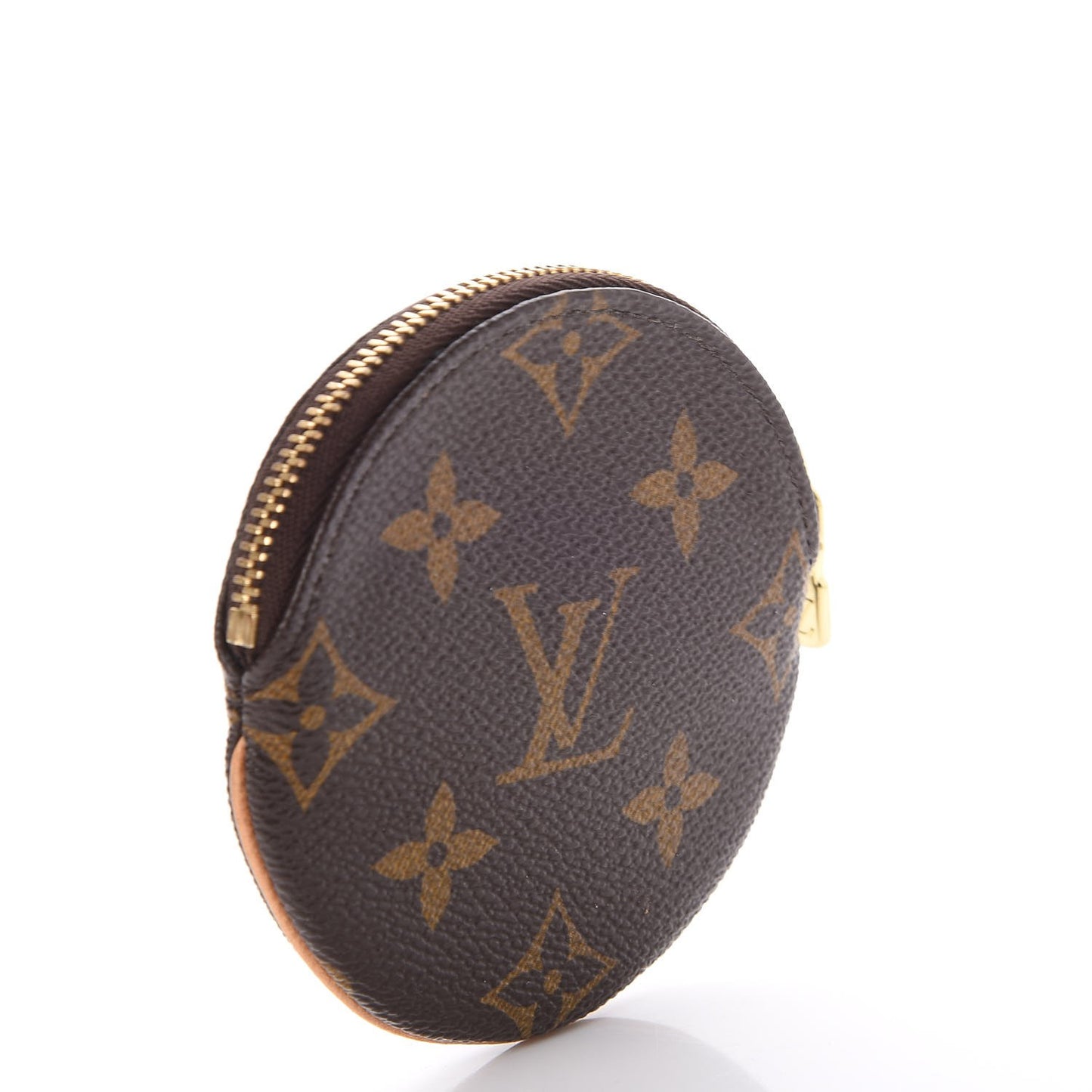 Monogram Round Coin Purse