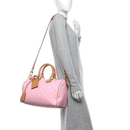 Louis Vuitton Calfskin Monogram Speedy P9 Bandouliere 30 Candy 2 of 11