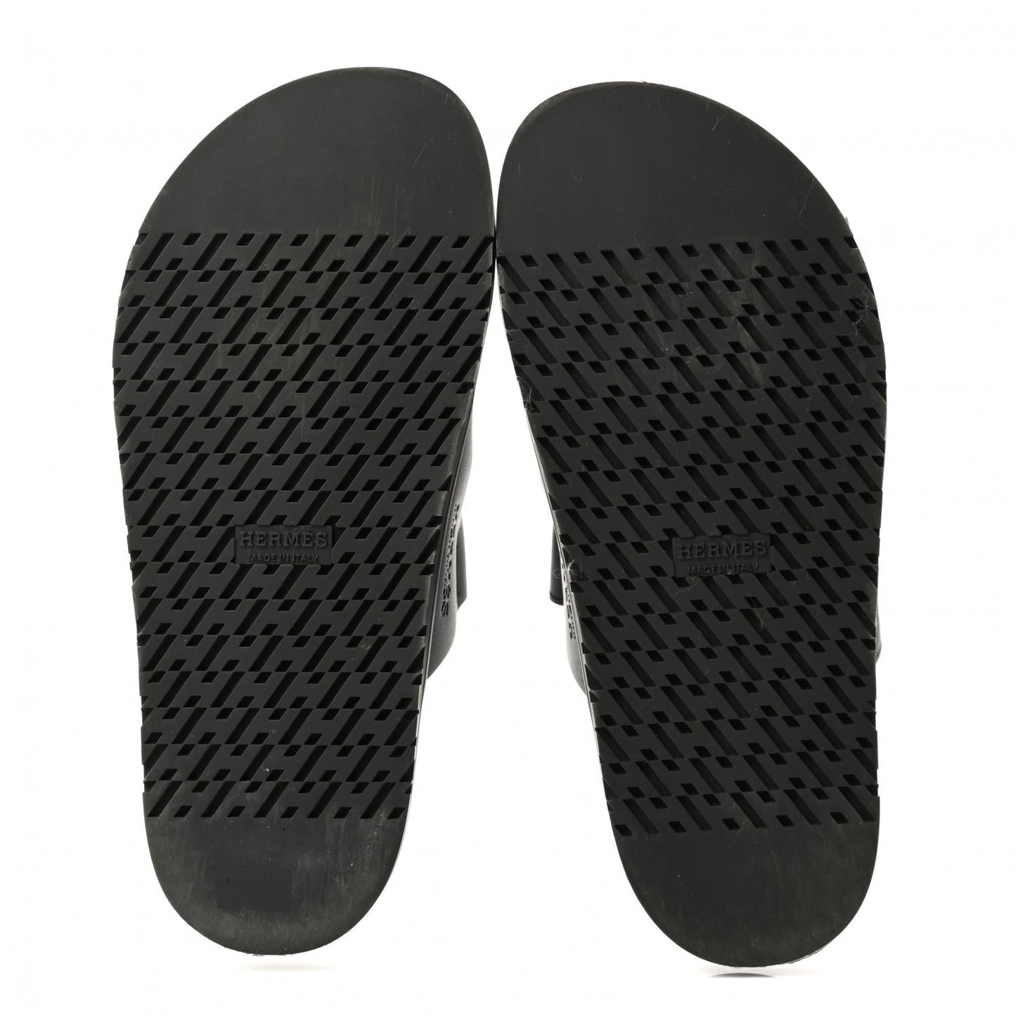 Calfskin Womens Chypre Sandals 37.5 Black
