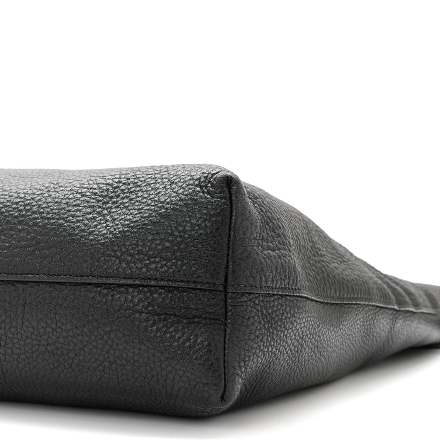Prada Vitello Daino Shopping Tote Black 11 of 11