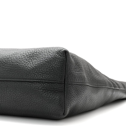 Prada Vitello Daino Shopping Tote Black 11 of 11