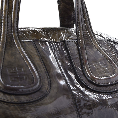 Givenchy Crinkled Patent Leather Large Nightingale Brown 10 of 10