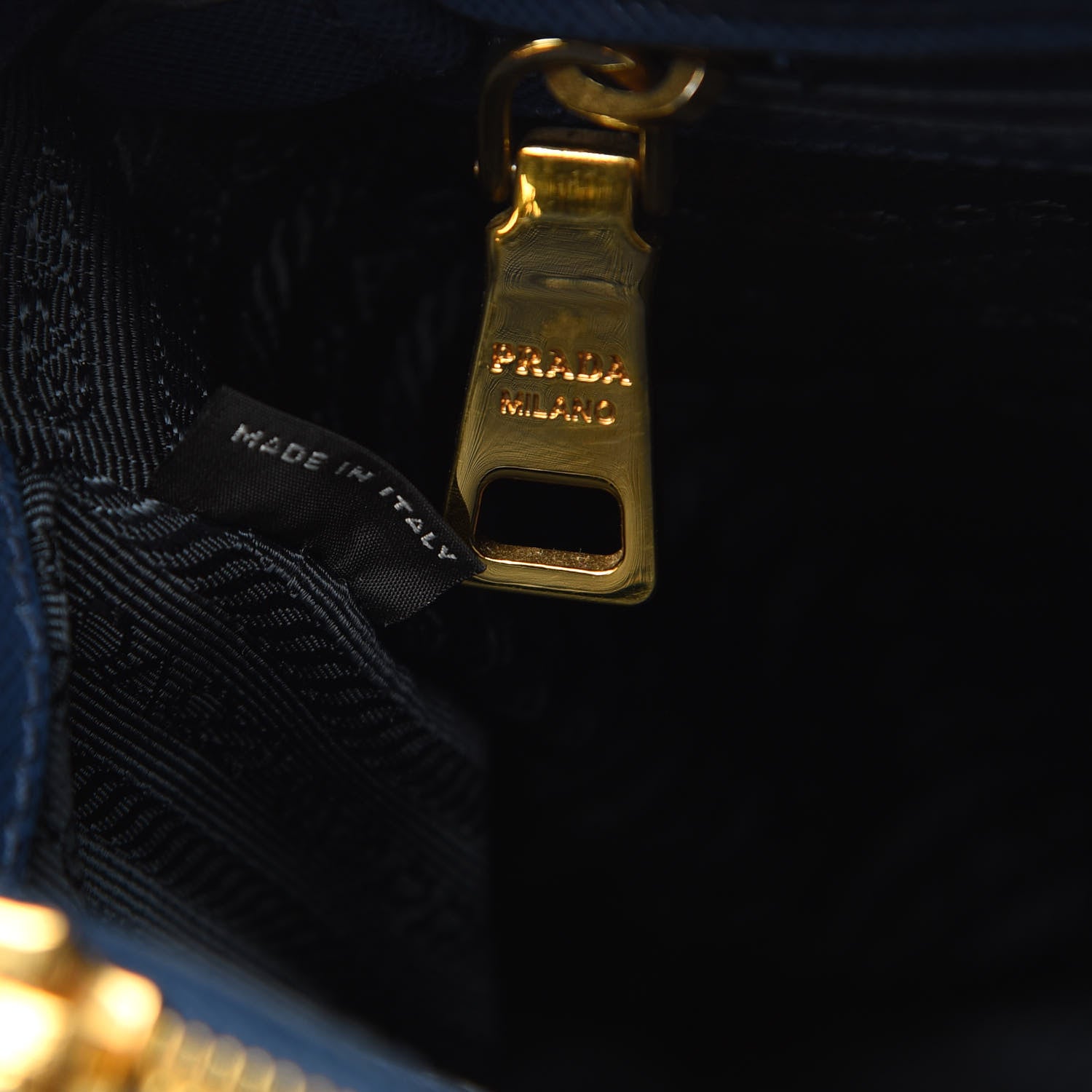 Prada Saffiano Lux Medium Tote Bluette 13 of 15