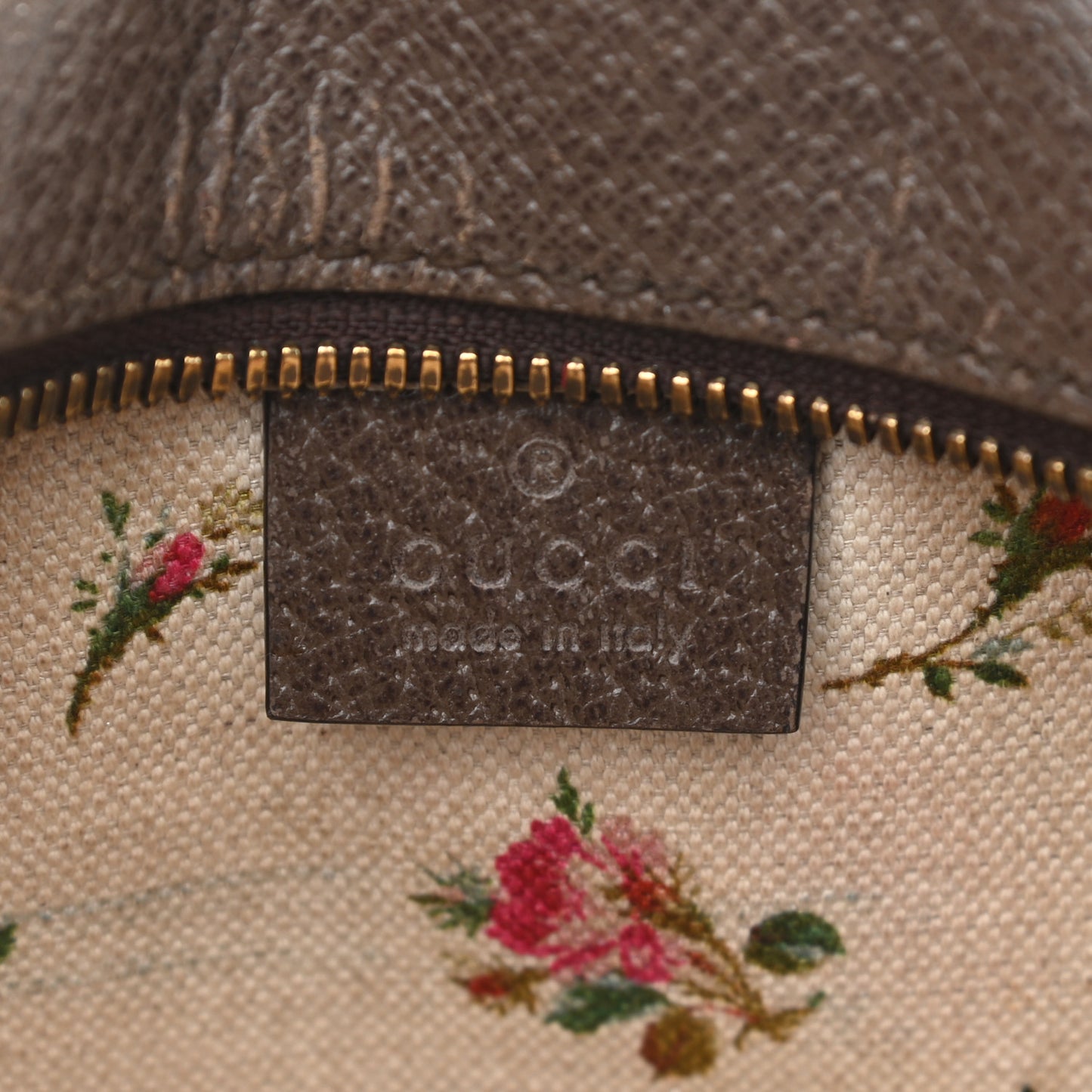 GG Supreme Monogram Web Neo Vintage Shoulder Bag Beige New Acero Crop