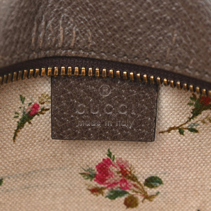 Gucci GG Supreme Monogram Web Neo Vintage Shoulder Bag Beige New Acero Crop 6 of 11