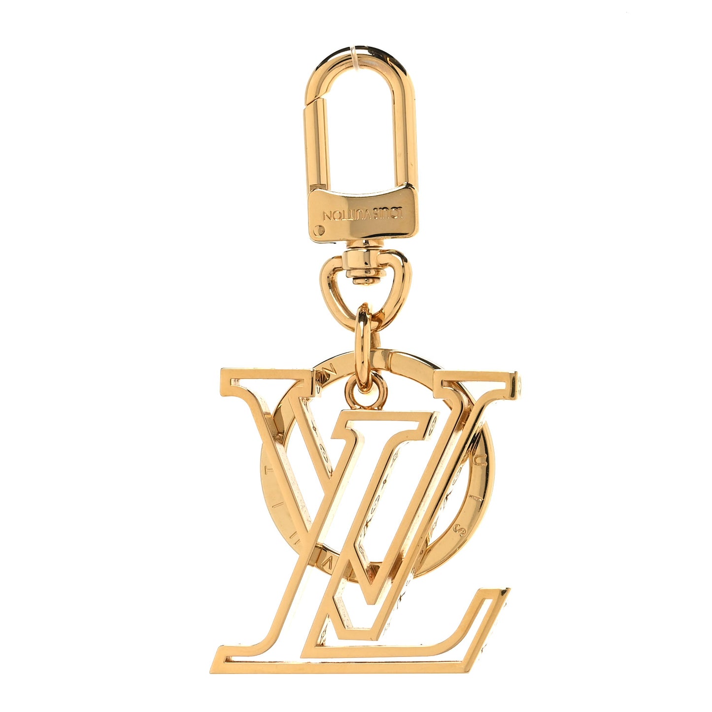Millionaires Bag Charm Key Holder Gold
