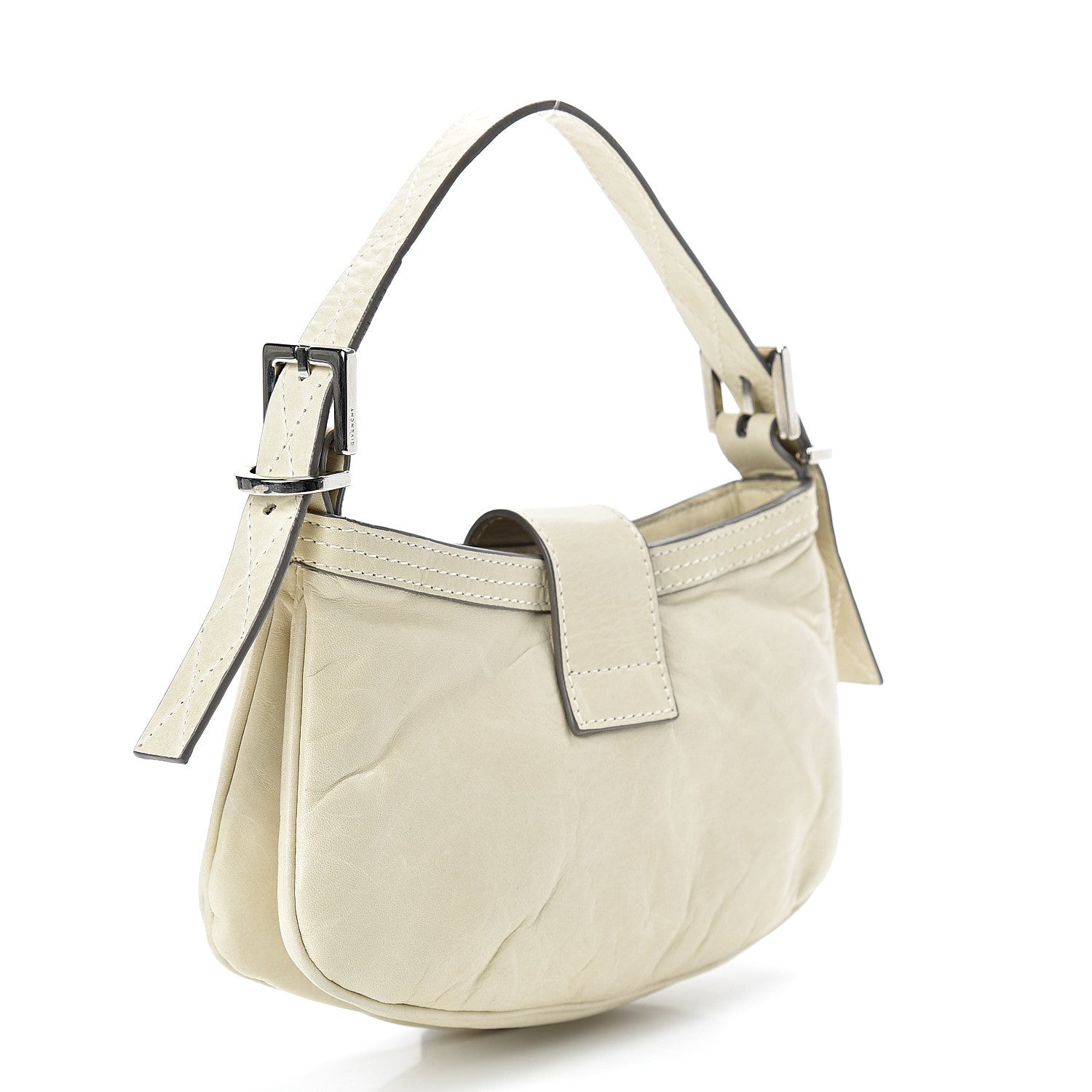 Givenchy Lambskin Shoulder Bag Ivory 3 of 13