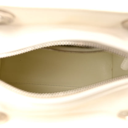 Christian Dior X Andy Warhol Calfskin Medium Lady Dior White 5 of 10