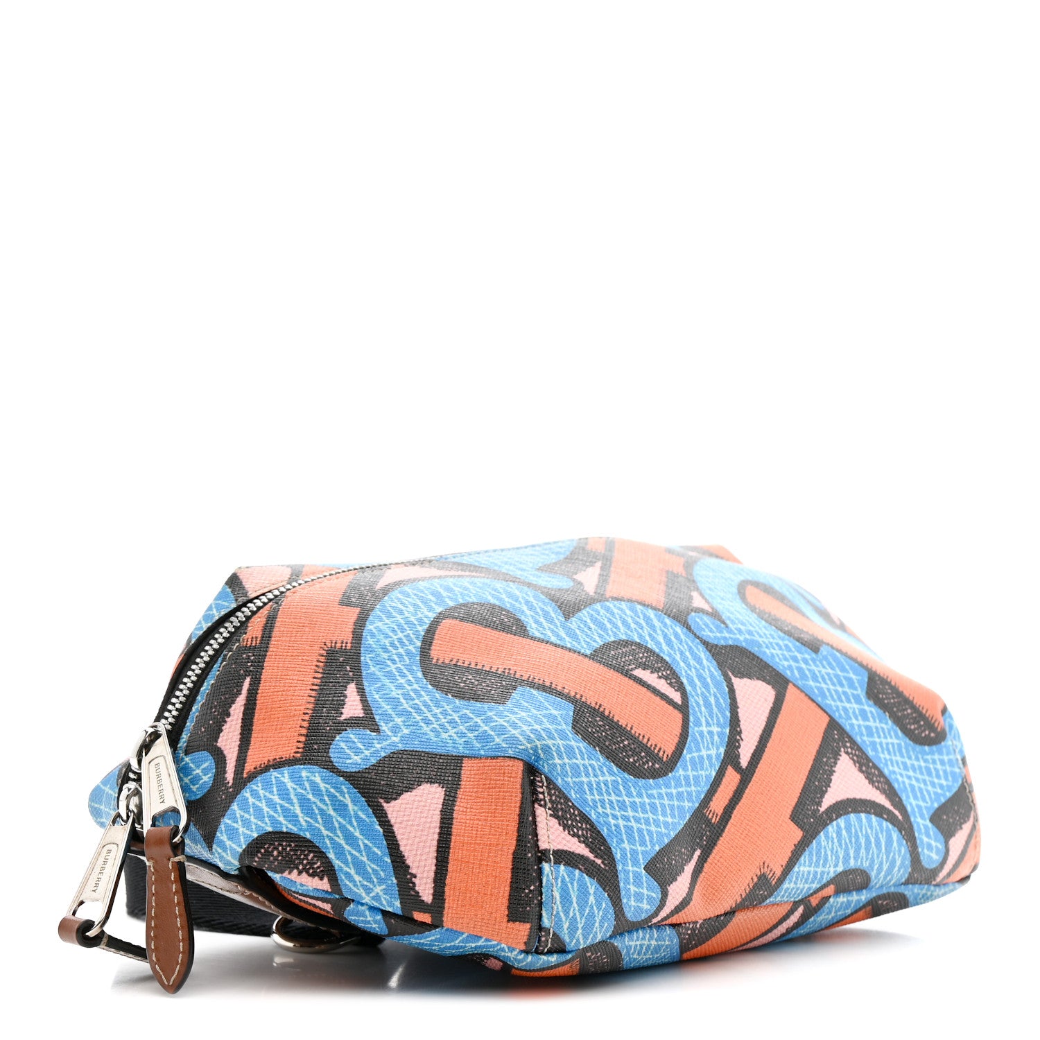 Burberry E-Canvas Logo Sonny Bum Bag Bright Cobalt 4 of 11