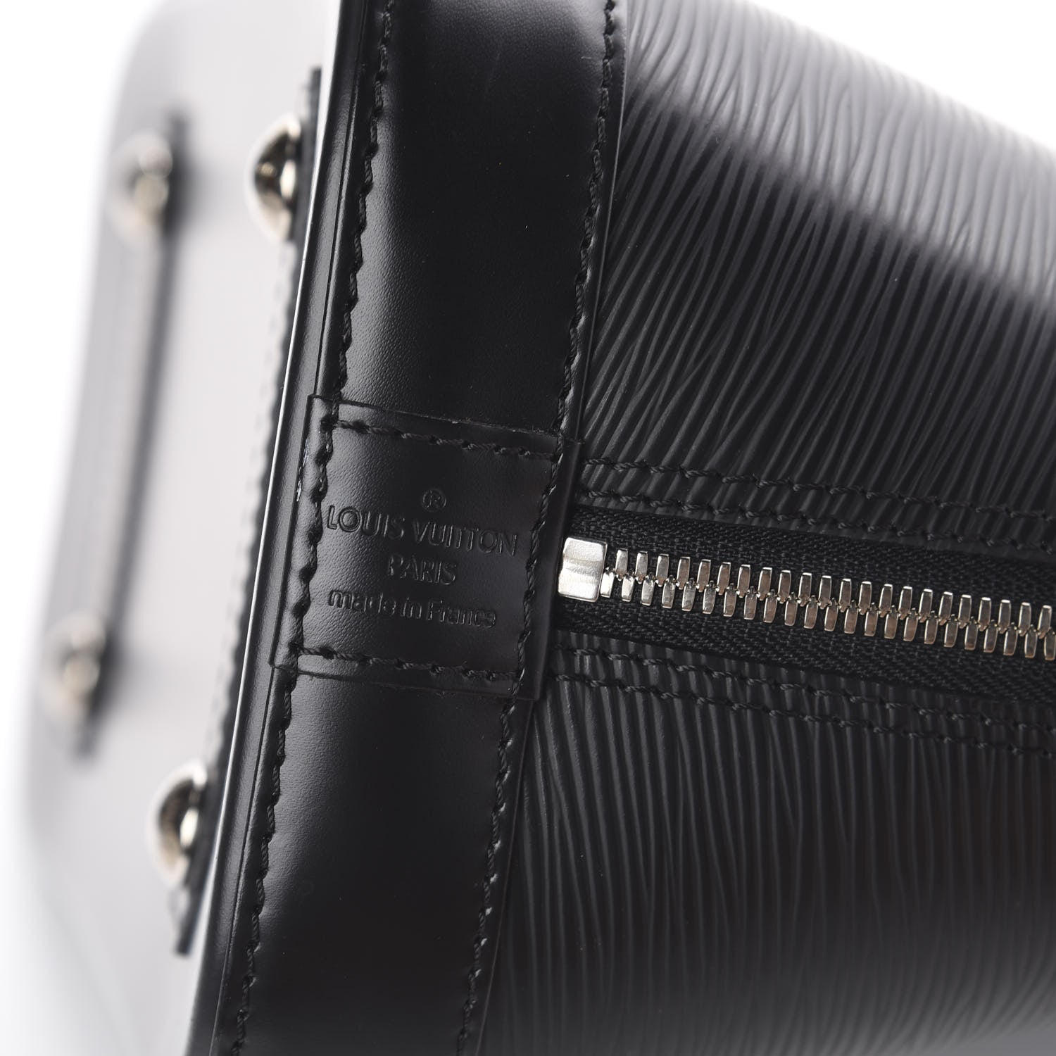 Louis Vuitton Epi Alma PM Black 8 of 8