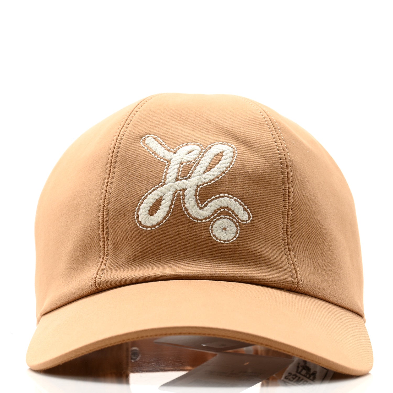 Hermes Cotton Twill Serena Nautic Cap 56 Biscuit 3 of 9