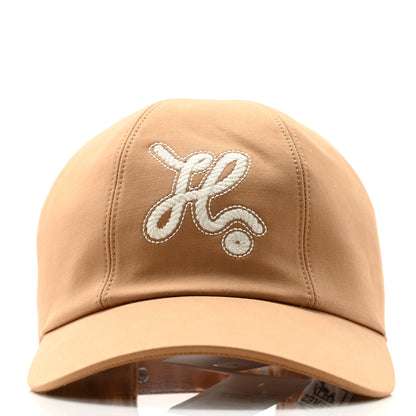 Hermes Cotton Twill Serena Nautic Cap 56 Biscuit 3 of 9