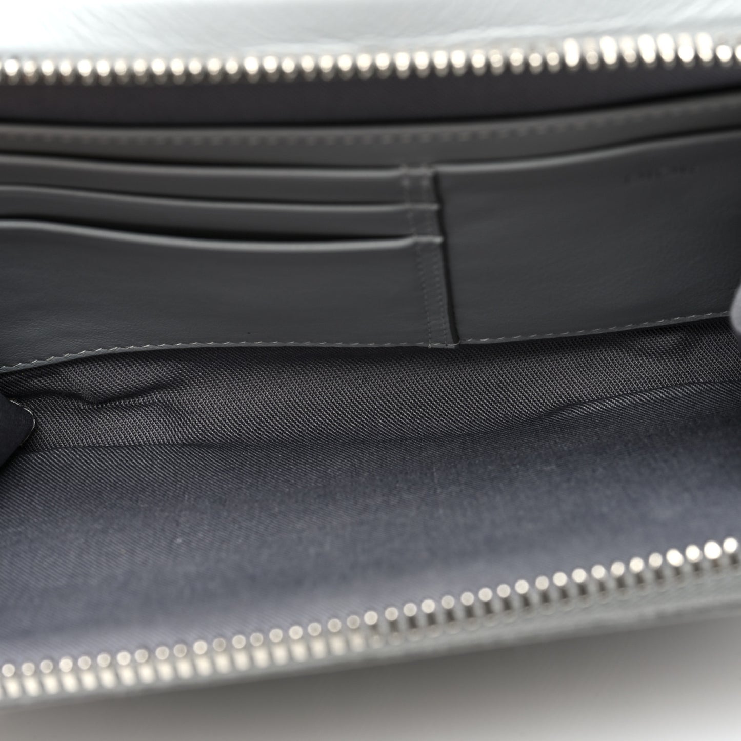Coated Canvas CD Diamond Messenger Pouch Grey