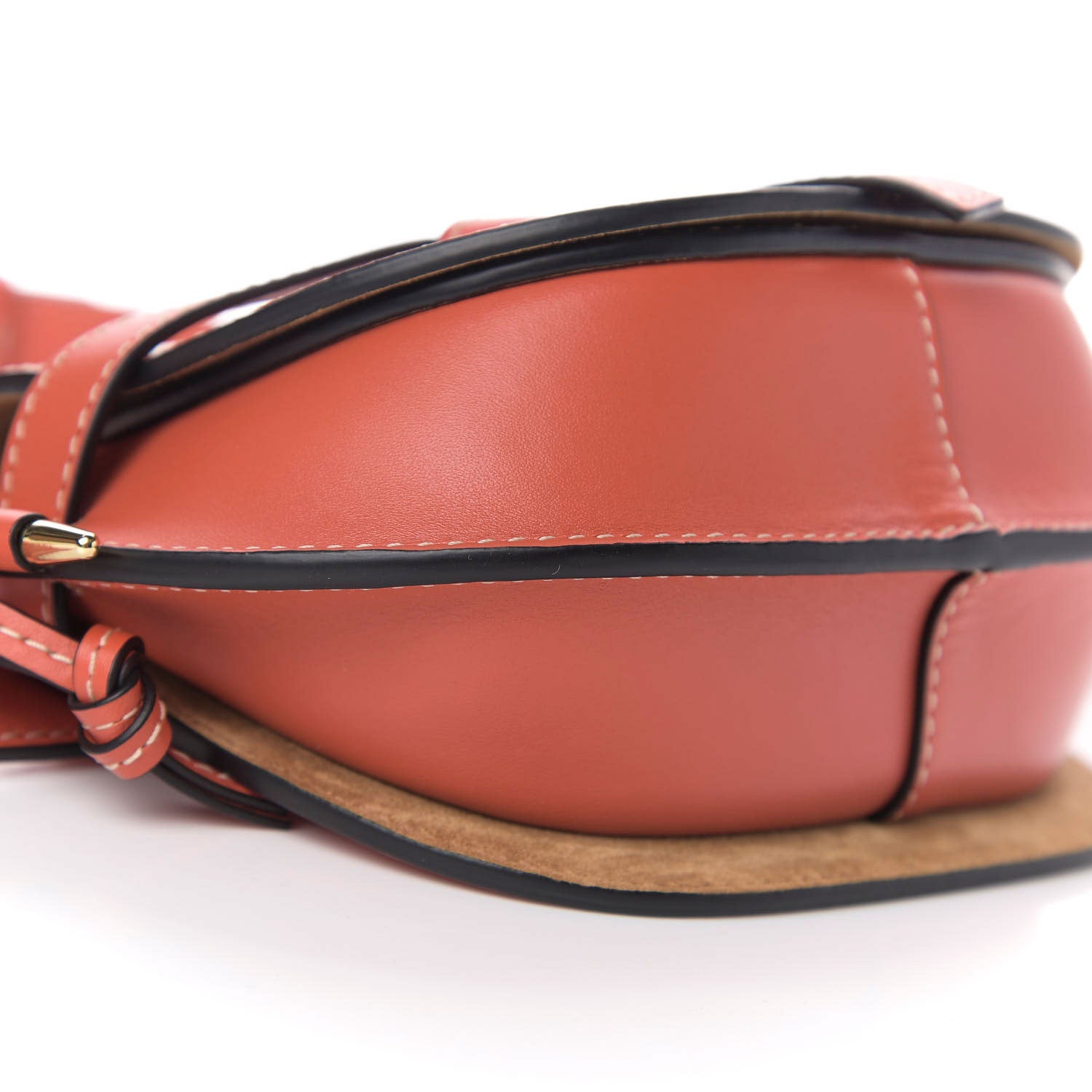 Loewe Calfskin Mini Gate Belt Bag Orange 7 of 9