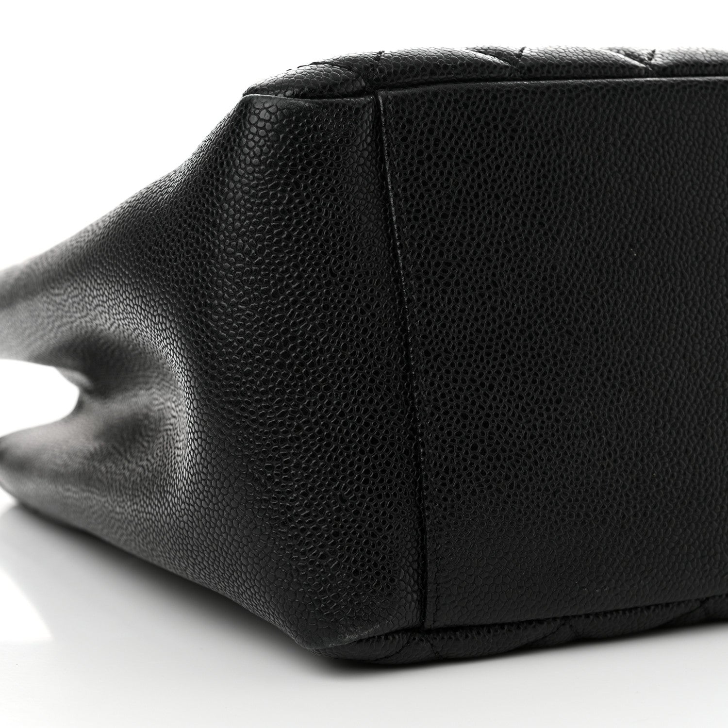 Chanel Caviar Quilted Grand Shopping Tote GST Black 9 of 13