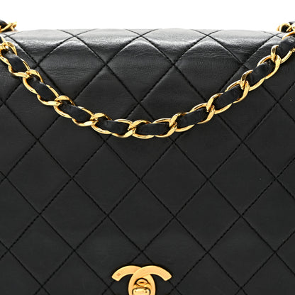 Chanel Lambskin Quilted Small Single Flap Black 8 of 11