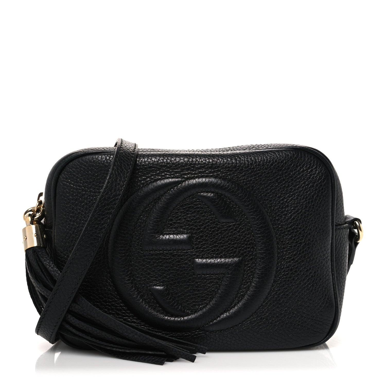Gucci Pebbled Calfskin Small Soho Disco Bag Black 1 of 13