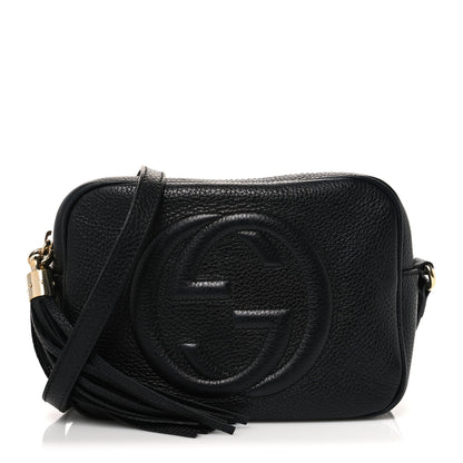 Gucci Pebbled Calfskin Small Soho Disco Bag Black 1 of 13