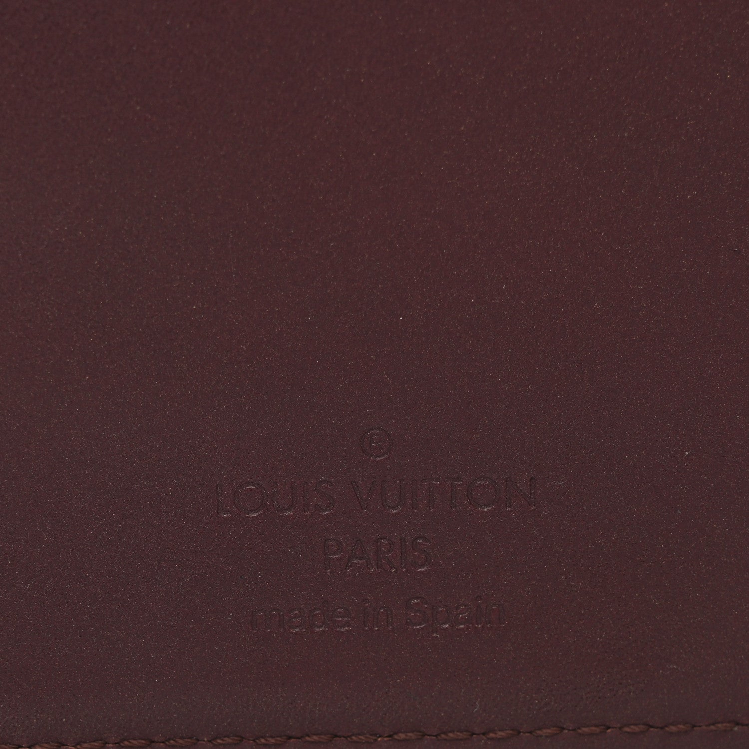 Louis Vuitton Mat Monogram Small Ring Agenda Cover Violet 6 of 12