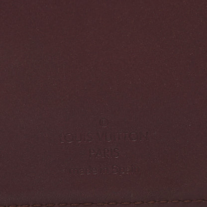 Louis Vuitton Mat Monogram Small Ring Agenda Cover Violet 6 of 12