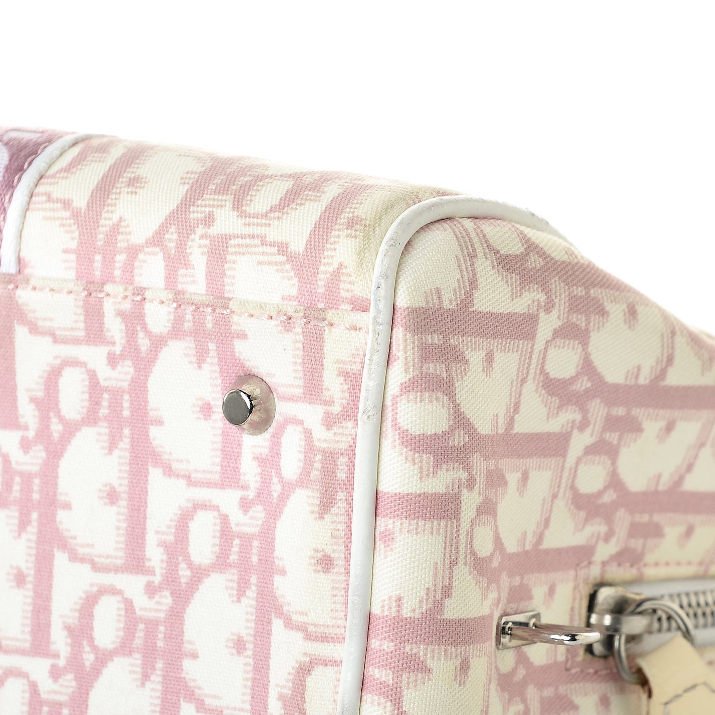 Monogram Girly Boston Pink