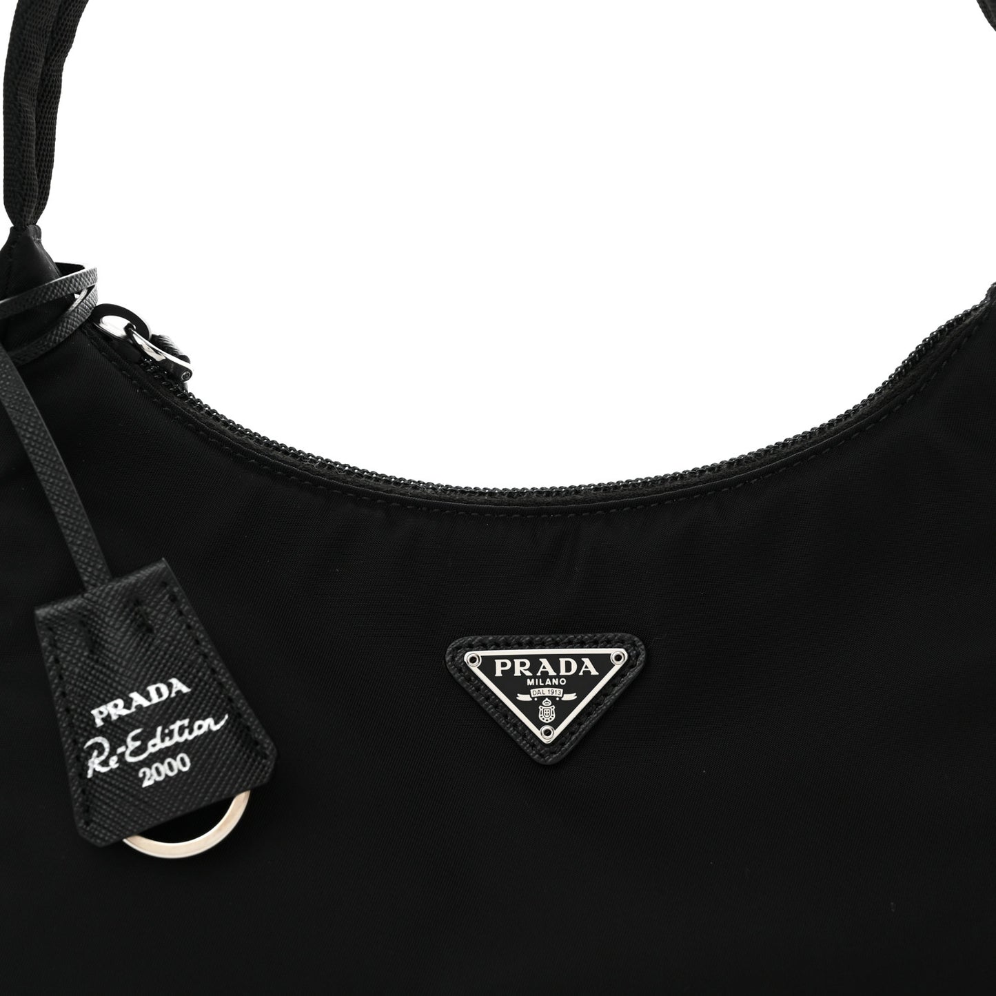 Tessuto Nylon Mini Re-Edition 2000 Bag Black