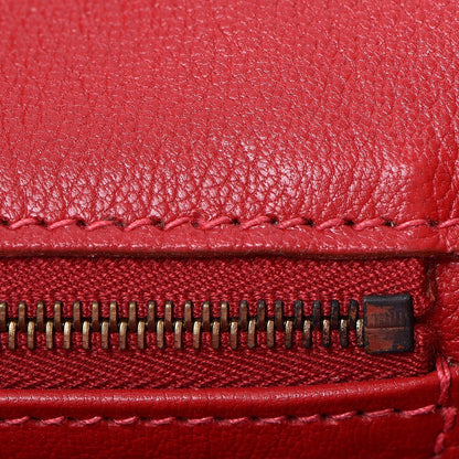Hermes Taurillon Clemence Birkin 40 Rouge Casaque 21 of 46
