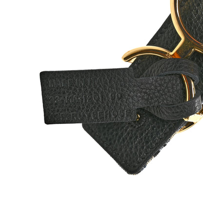 Christian Dior Oblique 30 Montaigne 35mm Belt 90 36 Blue 6 of 7