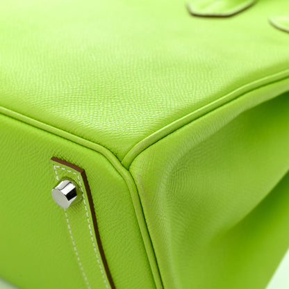 Hermes Epsom Candy Birkin 30 Kiwi Lichen 12 of 19
