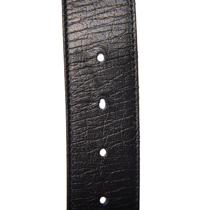 Gucci Calfskin Web Interlocking G Belt 105 42 Black 6 of 9