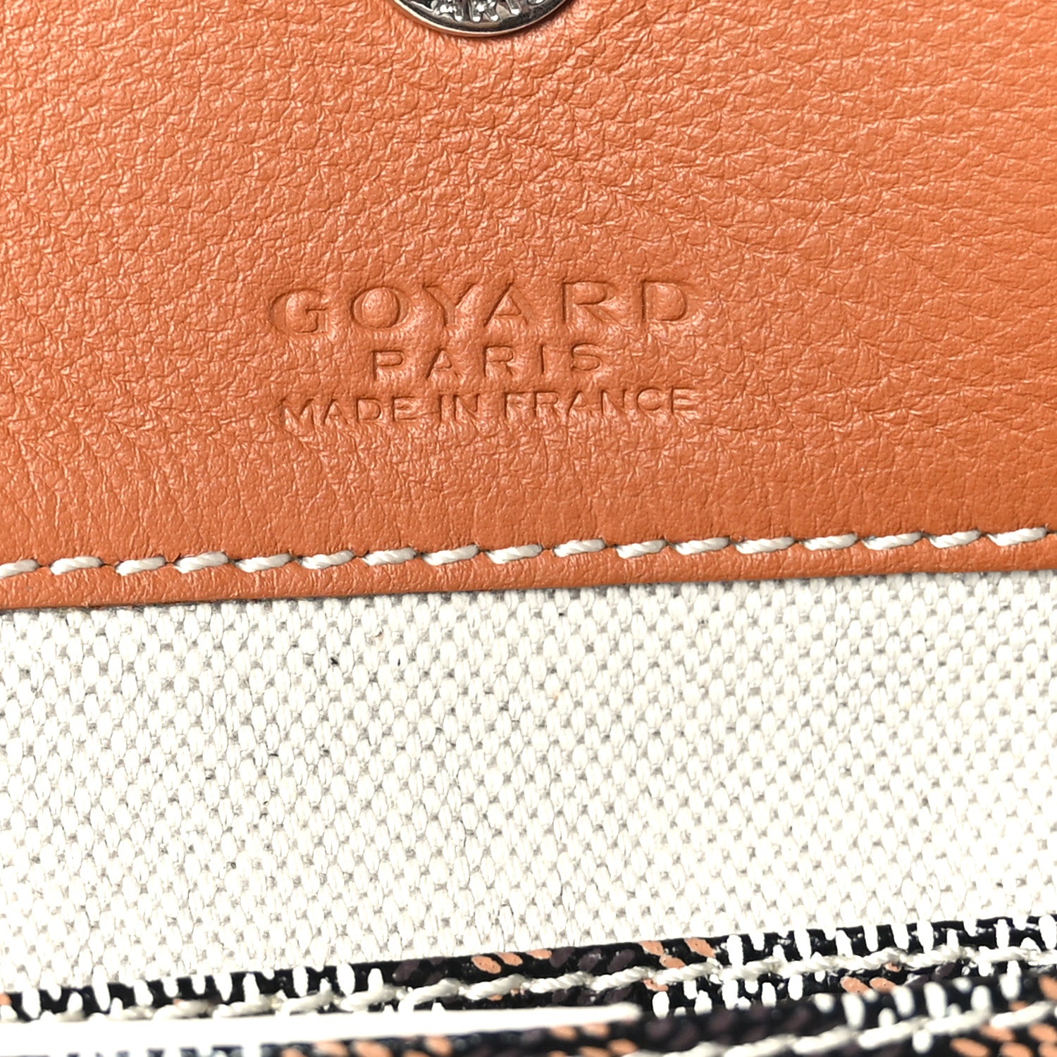 Goyard Goyardine Saint Louis GM Black Gold 8 of 11