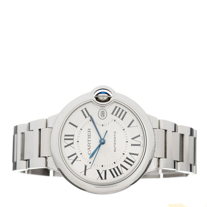 Cartier Stainless Steel 42mm Ballon Bleu De Cartier Automatic Watch 2 of 4