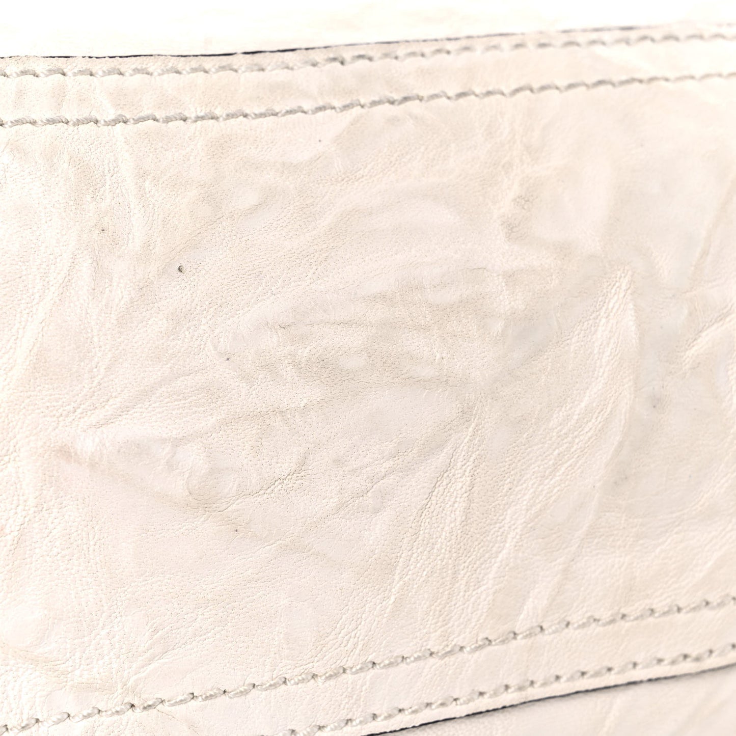 Tumbled Sheepskin Mini Pandora Off White