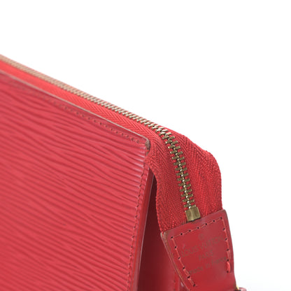 Louis Vuitton Epi Pochette Accessories 24 Castillan Red 11 of 13