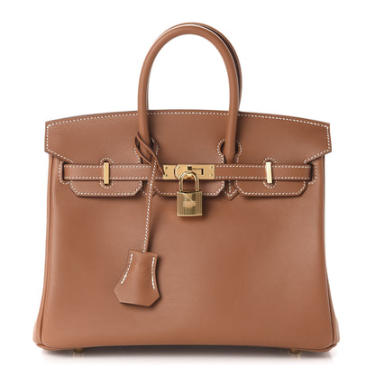 Hermes Veau Jonathan Birkin 25 Gold 1 of 11