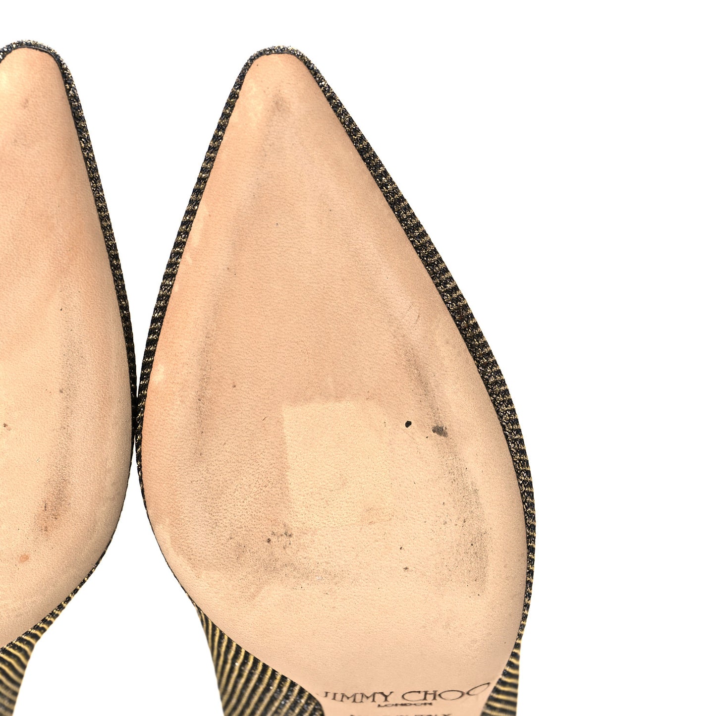 Glitter Fabric Romy 85 Pumps 36.5 Light Bronze