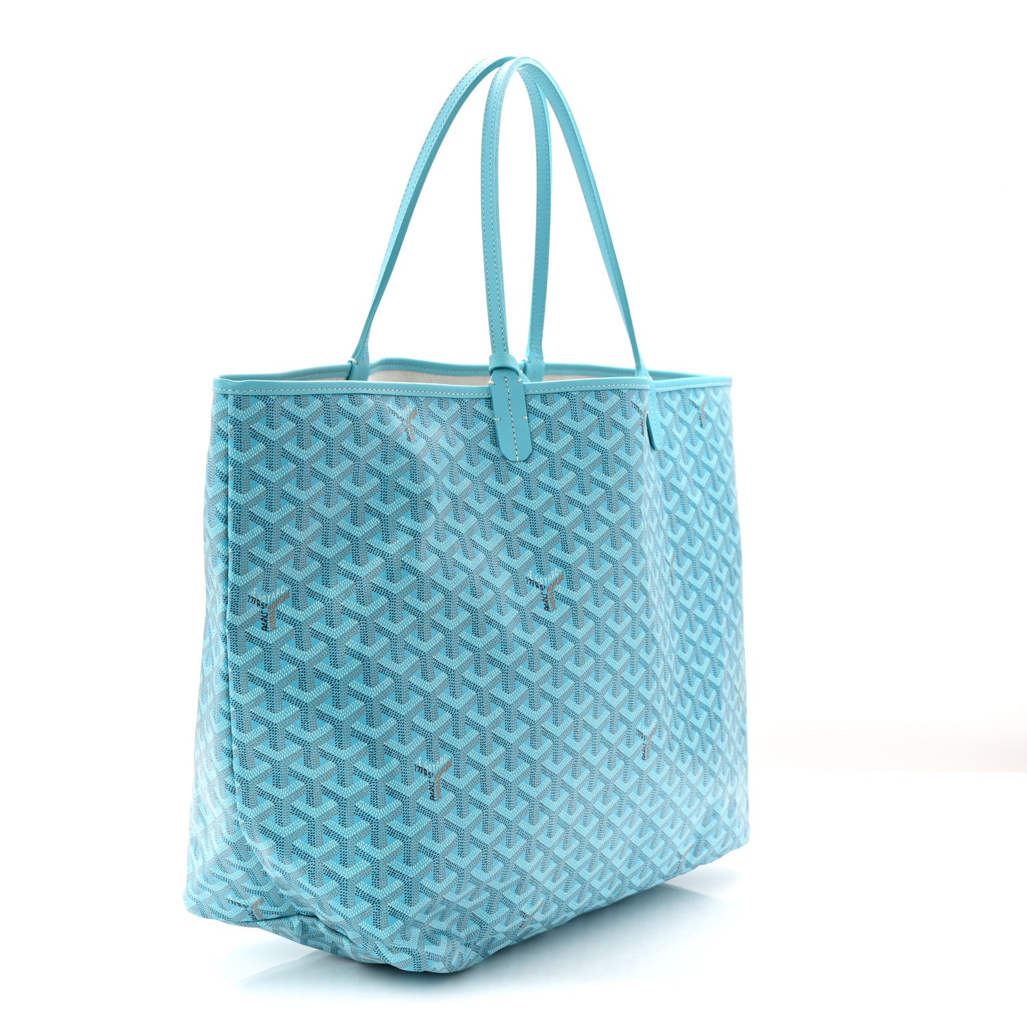 Goyard Goyardine Saint Louis GM Balise Beach Towel Set Turquoise 4 of 11
