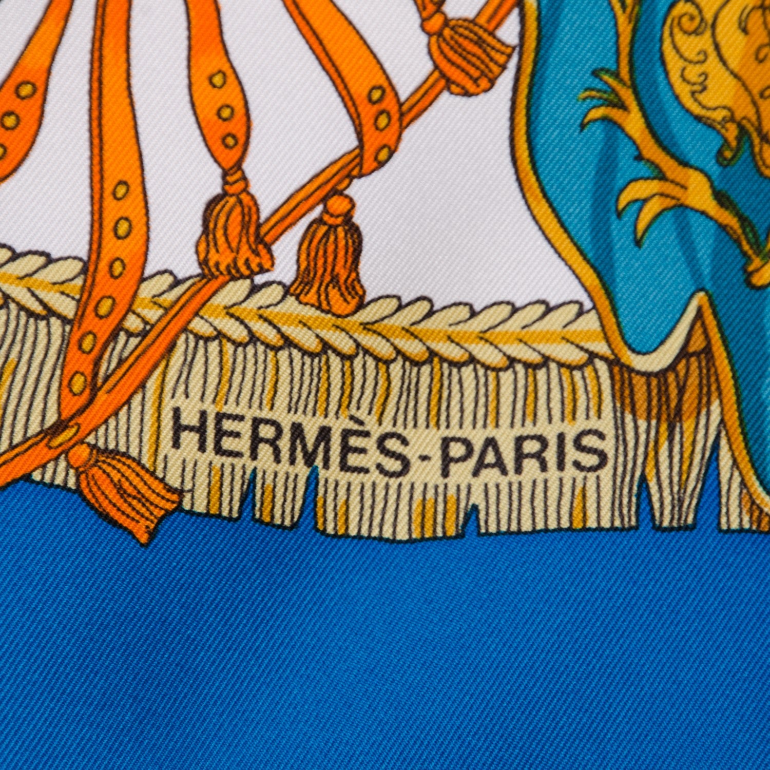 Hermes Silk Caparacons De La France Et De L'Inde Scarf 90 4 of 7