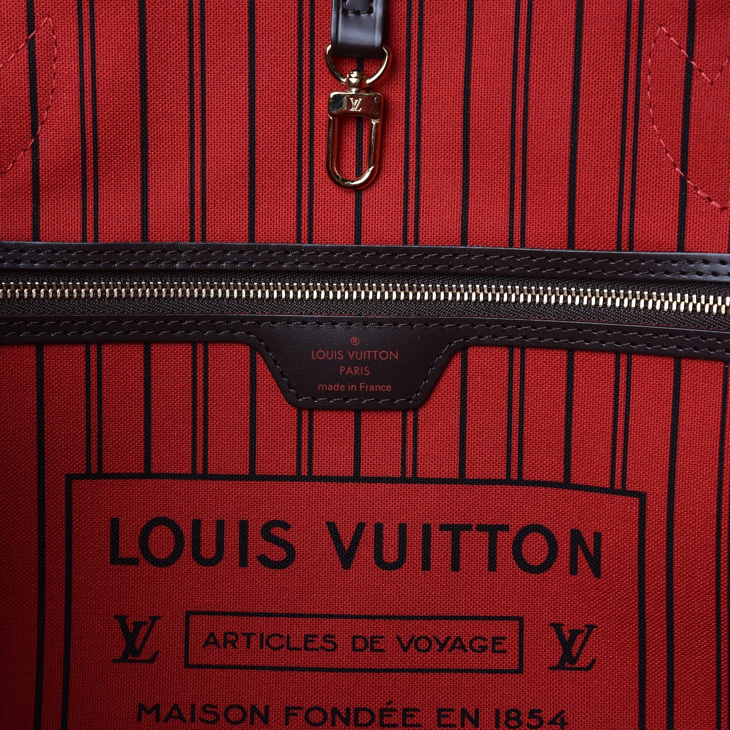 Louis Vuitton Damier Ebene Neo Neverfull GM 7 of 8