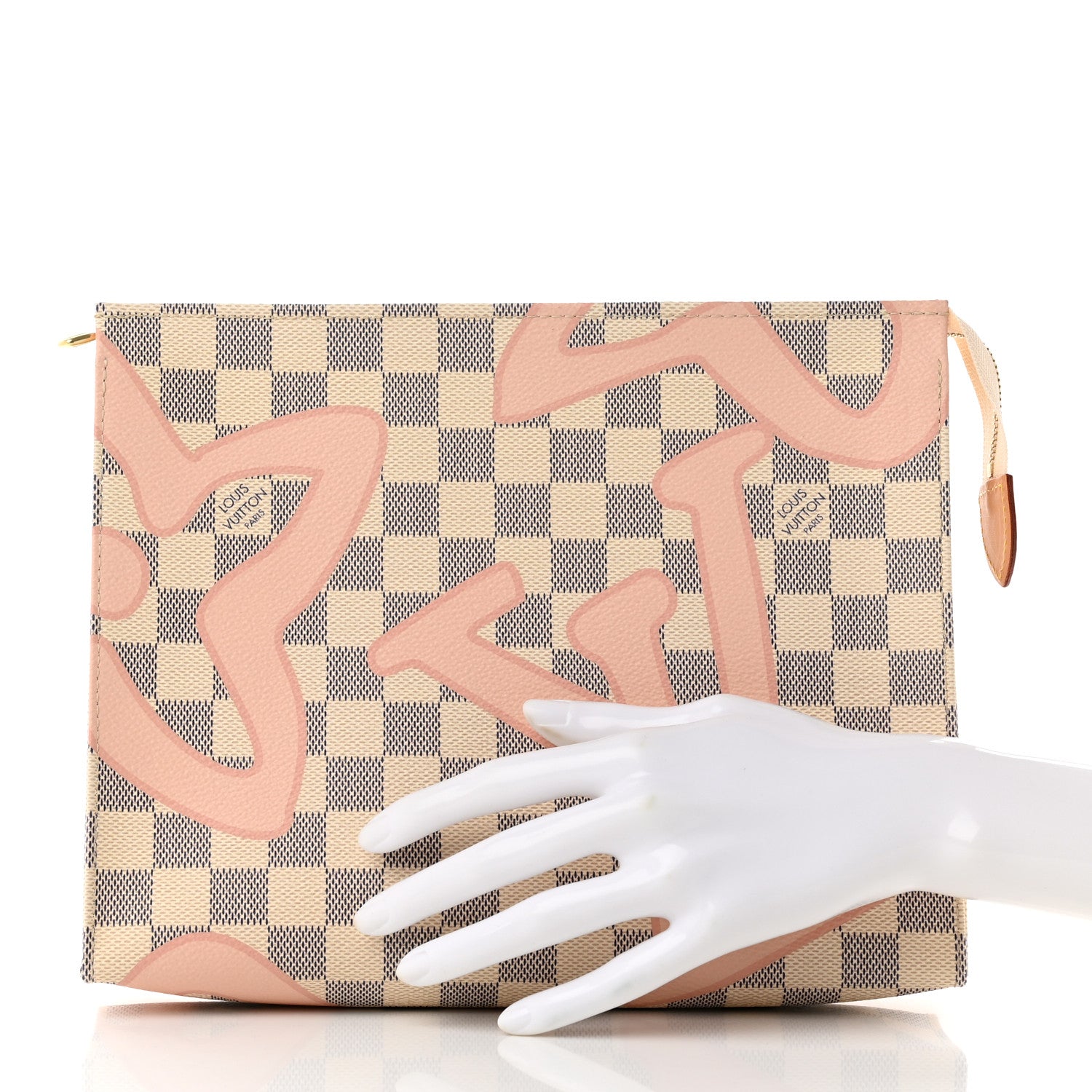 Louis Vuitton Damier Azur Tahitienne Toiletry Pouch 26 2 of 6