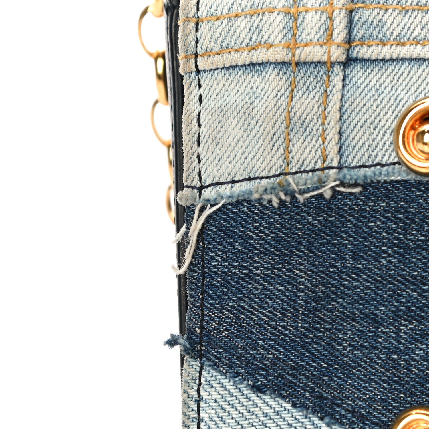 Dolce & Gabbana Denim Mini DG Girls Shoulder Bag Blue 14 of 14