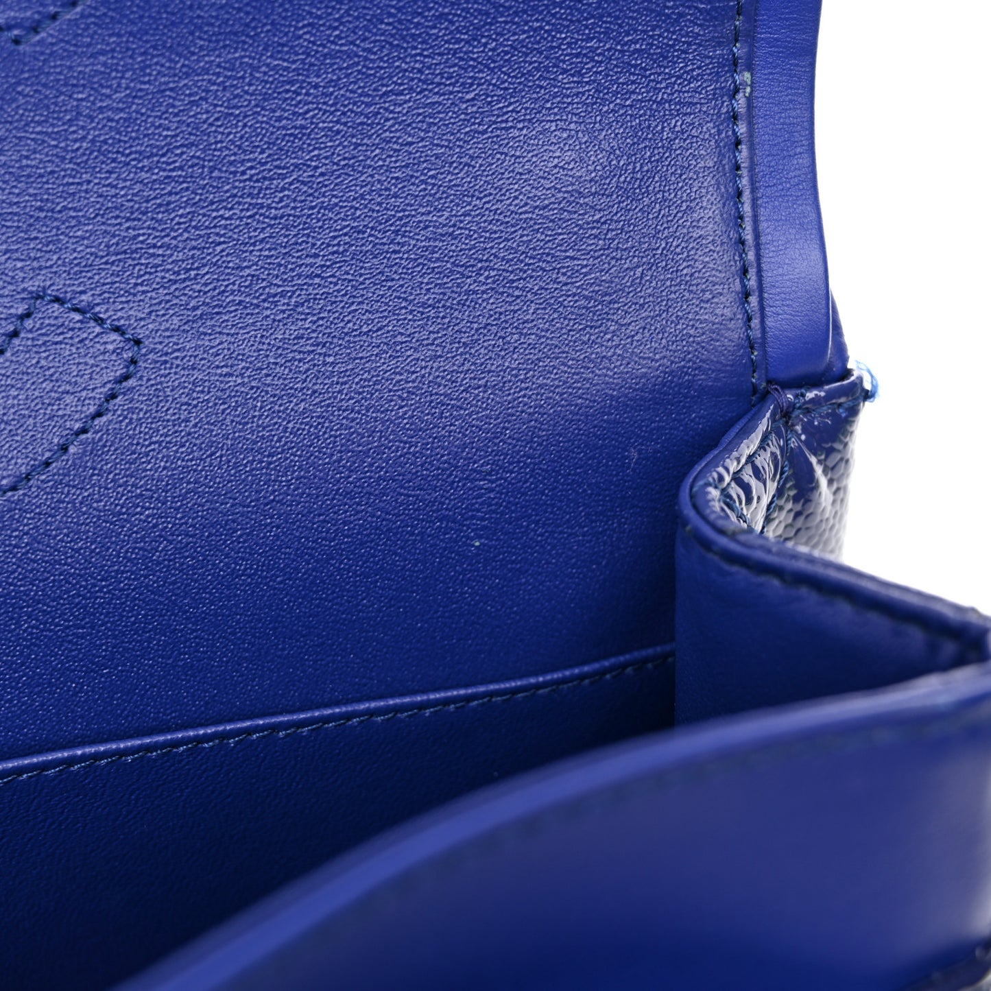 Patent Caviar Quilted 2.55 Reissue 226 Flap Navy Blue