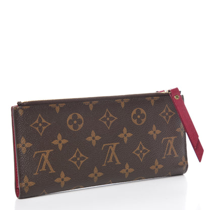 Louis Vuitton Monogram Adele Wallet Fuchsia 3 of 8