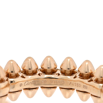 Cartier 18K Pink Gold SM Clash De Cartier Ring 50 5.5 4 of 5