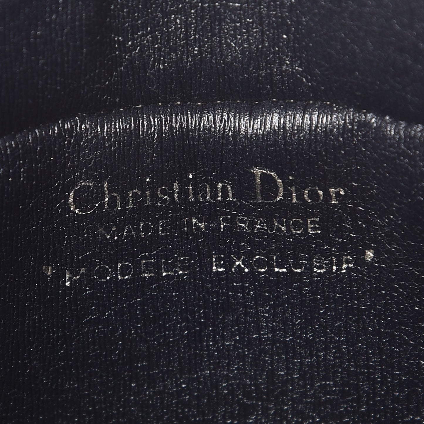 Monogram Clutch Navy Blue