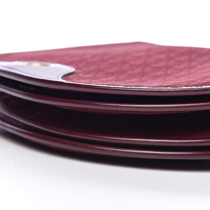 Christian Dior Monogram Round Chain Crossbody Red 13 of 14