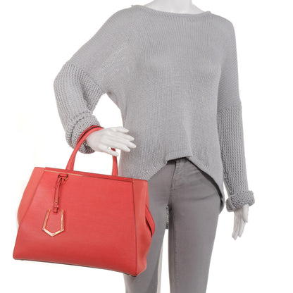 Fendi Vitello Elite Regular 2Jours Tote Rosa Exstasy 2 of 10