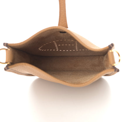 Hermes Taurillon Clemence Evelyne TPM Biscuit 5 of 11